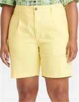 NEW Houston White Adult Twill Shorts - 32W