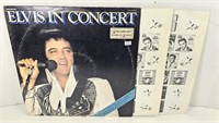 GUC Elvis Presley "Elvis In Concert" Vinyl Record