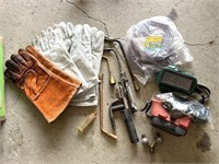 Welding Gloves, Torch Heads, Emory Cloth, Goggles
