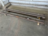 2 Steel Lifting Spreader Bars Approx 2.5m