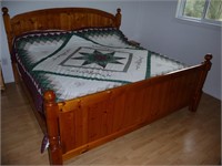 HANDMADE PINE KING SIZE BED