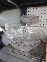 Lot of Crystal Glass Bowls-2 are Waterford