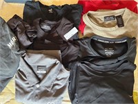 10 pcs Men's Knit Shirts, size L