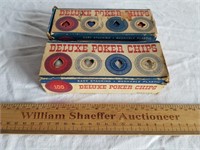 Vintage Deluxe Poker Chips