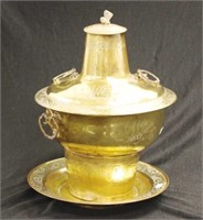 Chinese brass steam pot