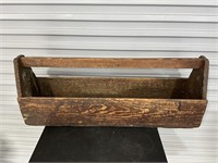 Large Antique Tool Caddy