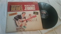 Waylon Jennings Nashville Rebel Record Album