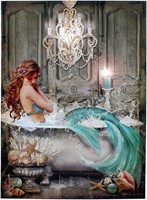 ELC Mermaid Lighted Canvas Art