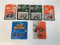 1/64 6 pcs Allis Chalmers Tractors