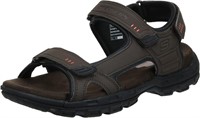 Skechers Men's Louden Sandal Size 10 Brown/Black