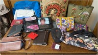 Purses including Esprit , I pad cover, Bags