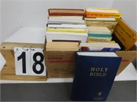 Box of Books Includes The Bible