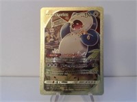 Pokemon Card Rare Gold Snorlax