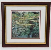 Claude Monet : Framed Print - Water Lilies