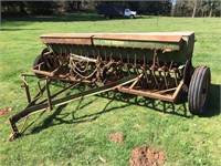 JOHN DEERE VAN BLUNT COMBO GRAIN FERTILIZER DRILL