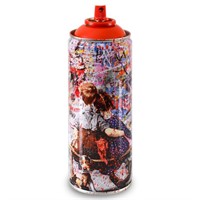 Mr. Brainwash, "Work Well Together (Red)" Limited
