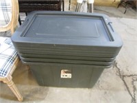 4-- STORAGE TOTES