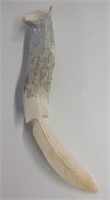 Clyde Drew Caribou Antler Carving