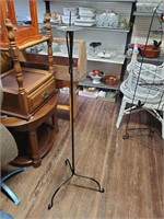 Wrought Iron Floor Candlestand