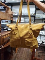 Suede Tote Bag