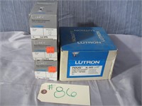 Qty 3 Lutron Light switch LU-1PS Nova Dimmer N-603