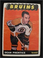 1965-66 Topps NHL Dean Prentice Card