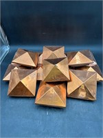 Copper Post Top Covers