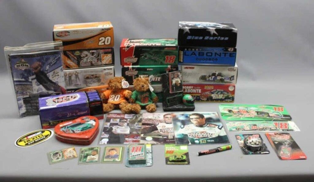 Nascar Memorabilia w/ Die-Cast Nascar Cars