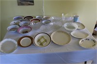 Assorted Decorative bowls and platters