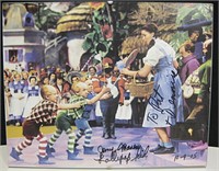 8" X 10" Autographed Wizard of Oz Photo