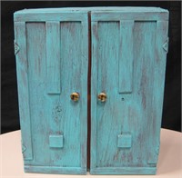21" Tall Vintage Handmade Cabinet -18" Wide