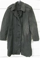 Vintage Military Raincoat - Size 36S