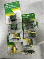 John Deere metal farm implement die cast