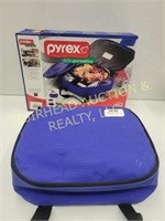 PYREX PORTABLES 2.5QT INSULATED FOOD CARRIER SET