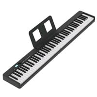 BX-20 Foldable Piano | Travel Piano Black