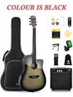 Donner Acoustic Electric Guitar for Beginner Inter