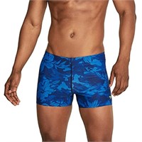 Speedo Men's Swimsuit Printed Square Leg Swim