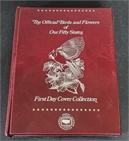 (K) First Day Covers Official Birds And Flowers