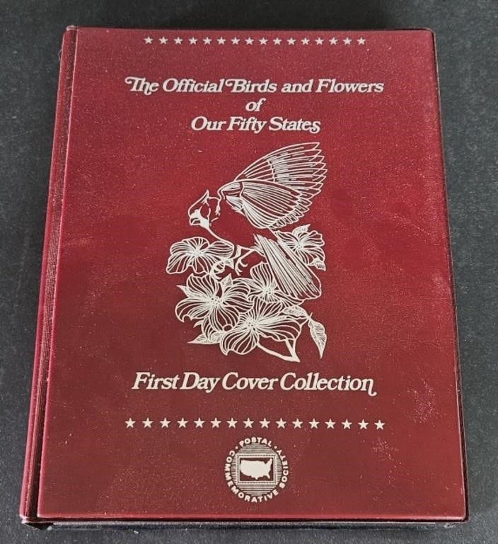 (K) First Day Covers Official Birds And Flowers
