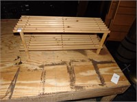 wooden platform