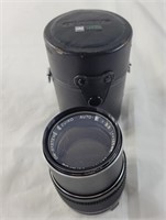 Olympus 135mm E. Zuiko Auto T camera lens w/ case