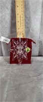 WATERFORD CRYSTAL ORNAMENT 2009 SNOWSTAR