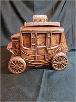 Treasure Craft Handmade USA Stagecoach Cookie Jar