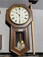 Vintage octagon clock