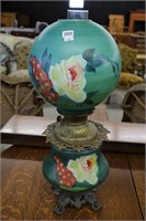 HAND PAINTED GONE WITH THE WIND LAMP 24"