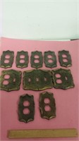 Vintage Die Cast Switch Plate Cover Lot