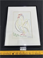 Framed Picasso Print