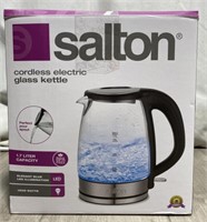 Salton Cordless Electric Glass Kettle (pre Owned,