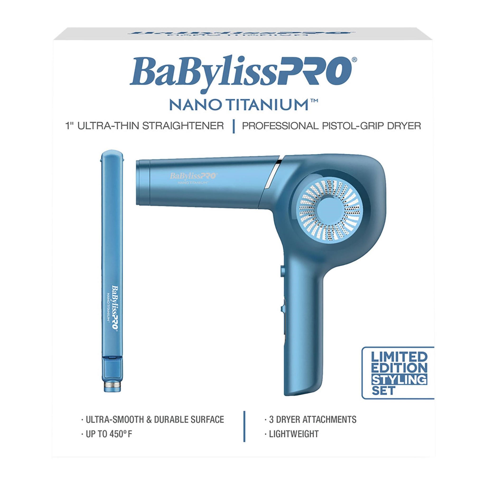 BaBylissPRO Nano Titanium Classic Set