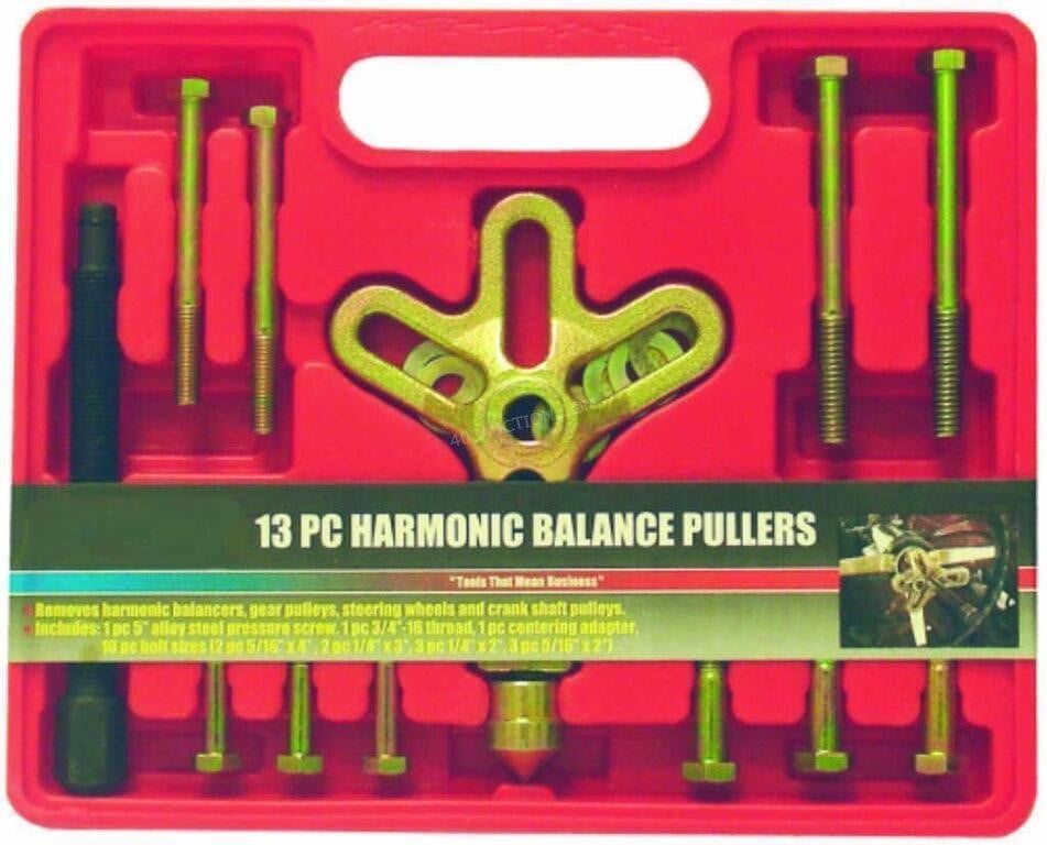 Rodac 13pc Harmonic Balance Puller Set - NEW $40